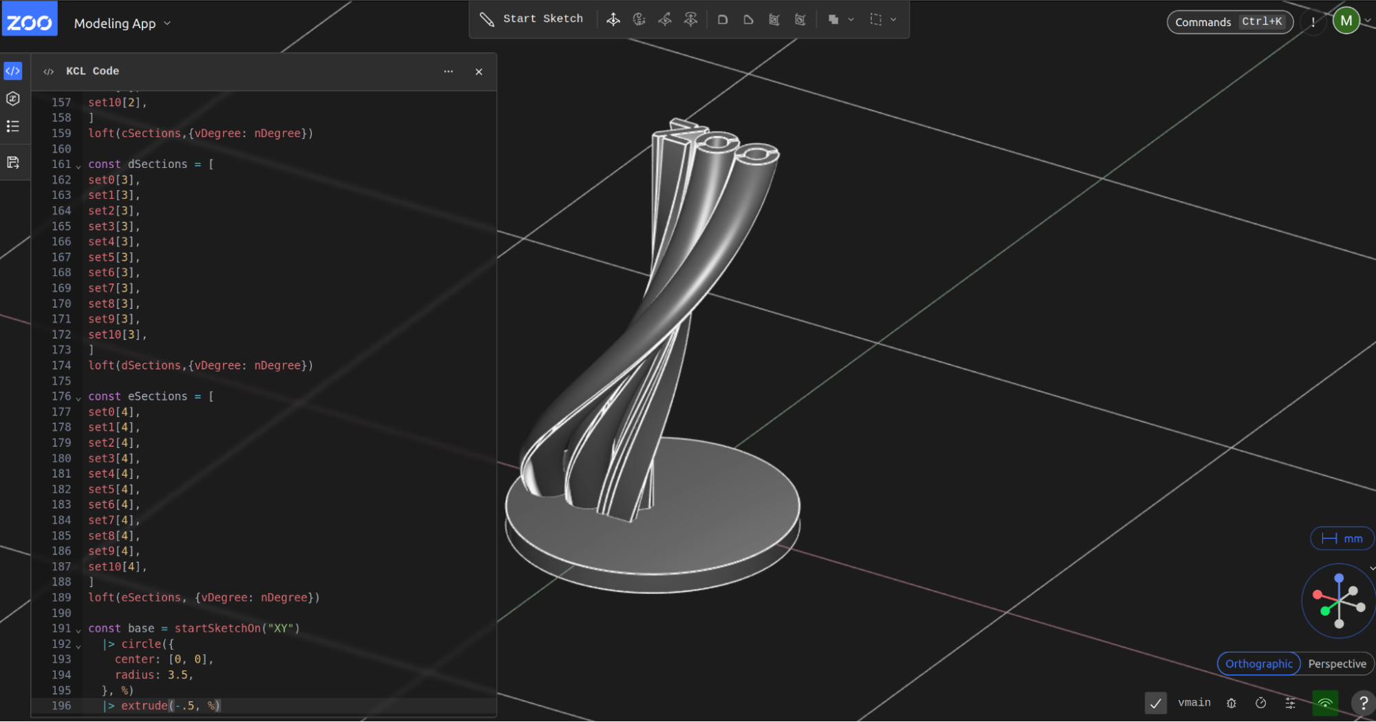 Zoo Design Studio: A B-Rep system