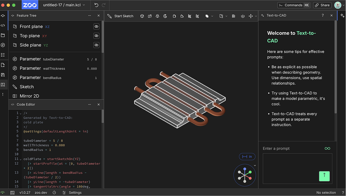 Zoo Design Studio Interface