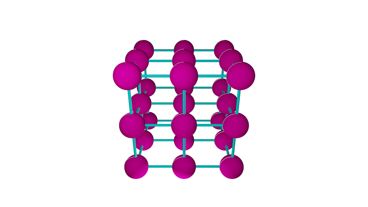 cubic lattice model